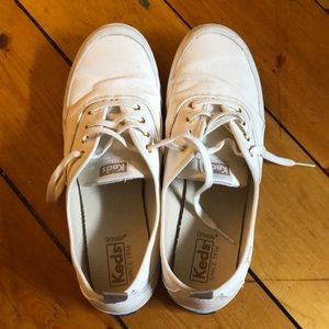 Waterproof Keds white shoes